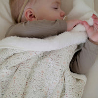 Couverture pour bébé fluffy & coton