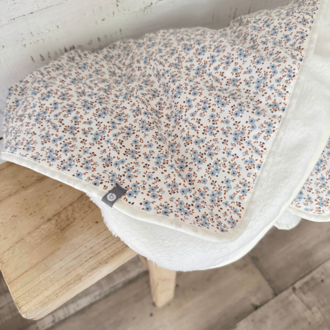 Couverture pour bébé fluffy & coton