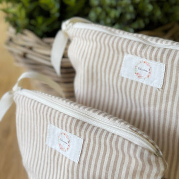 Sac à cosmétiques - Rayures