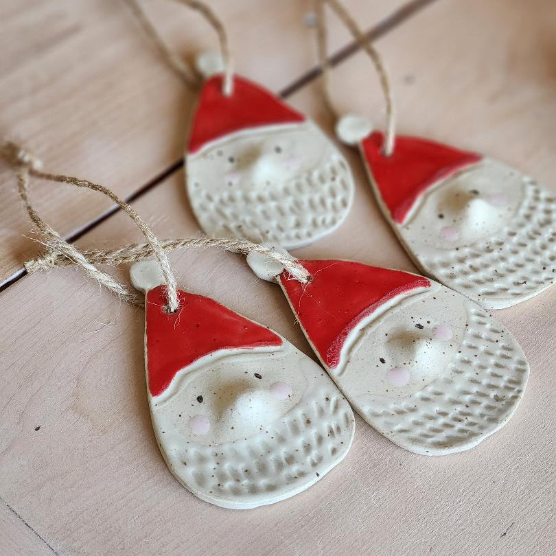Ornement en céramique - Père-Noël