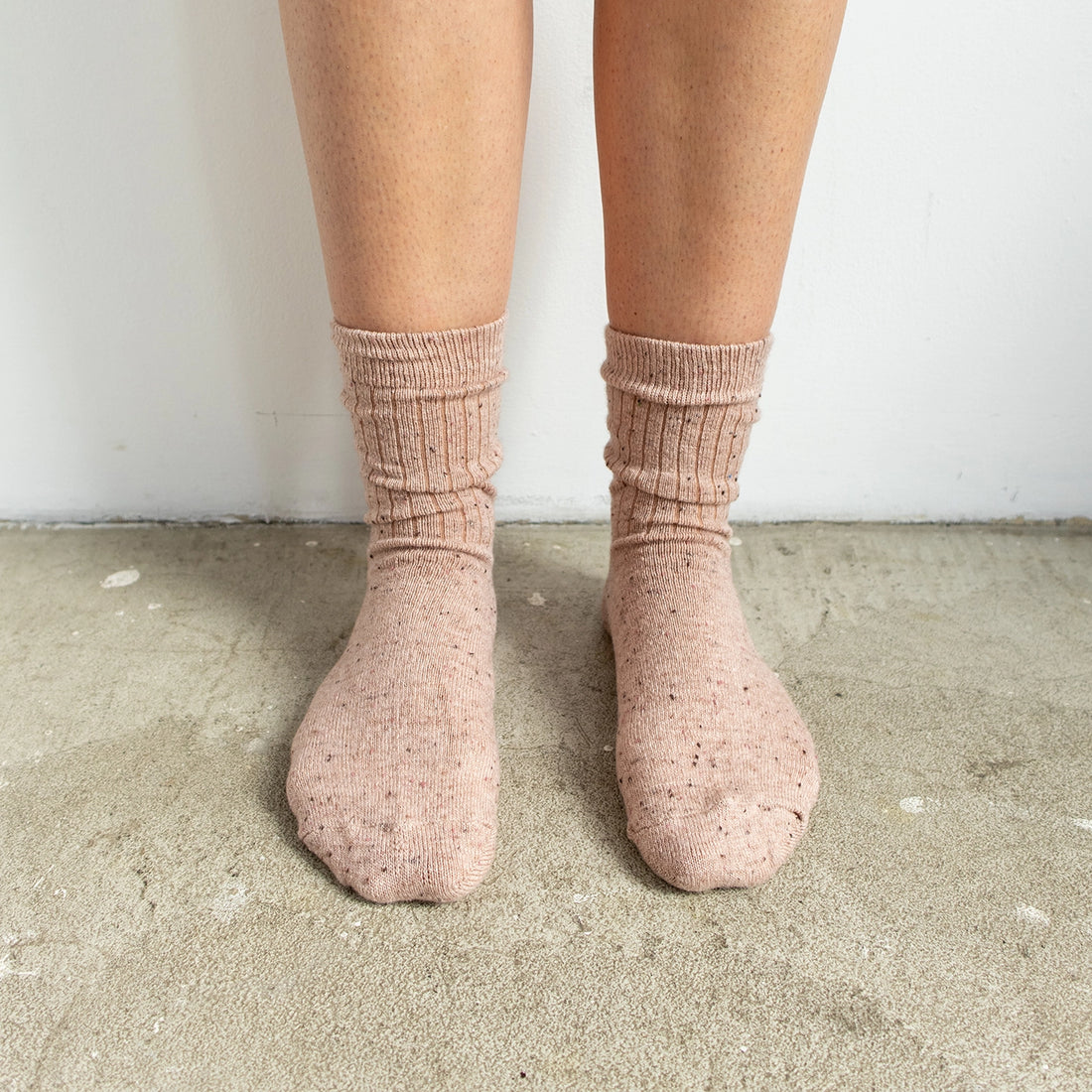 Chaussettes en mélange de laine mérinos
