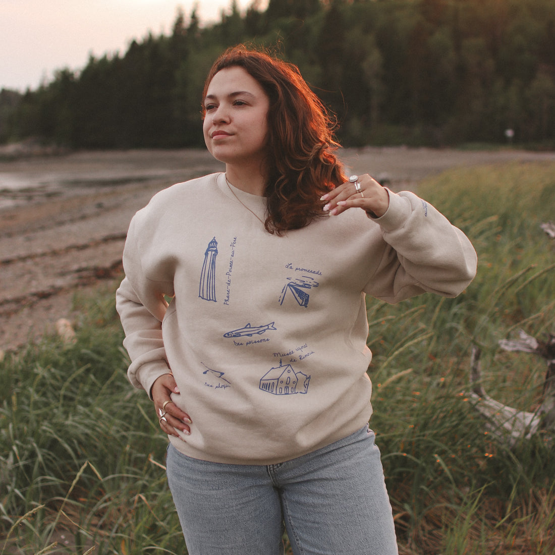 Crewneck - Les vacances à Rimouski