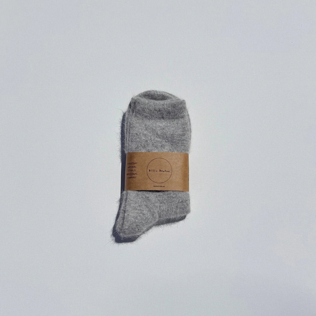 Chaussettes minces en laine Angora