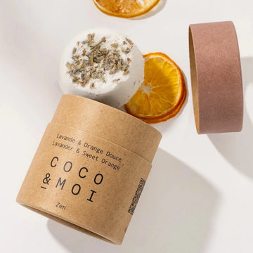 Bombe de bain - Lavande & Orange douce