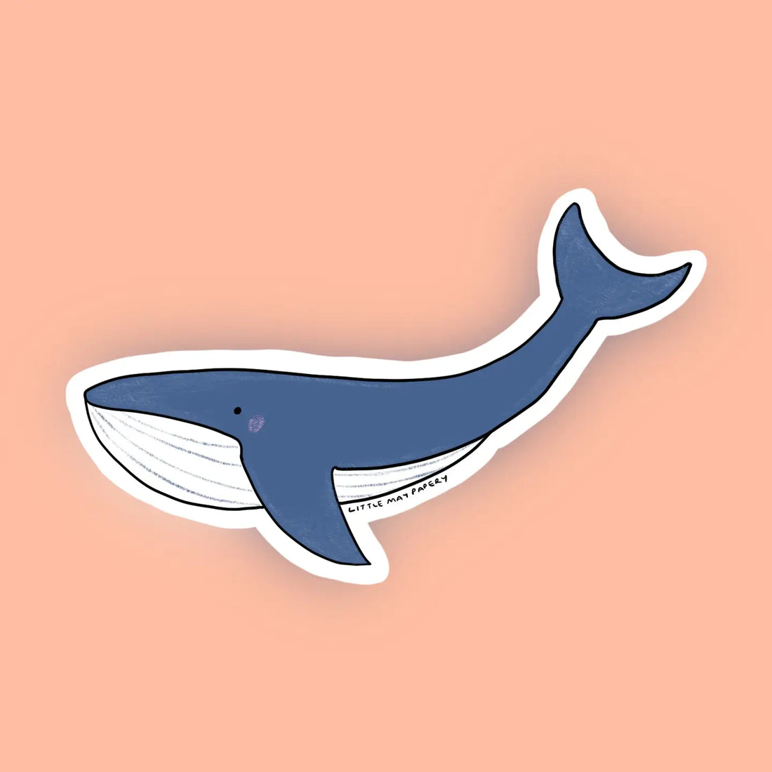 Autocollant - Baleine