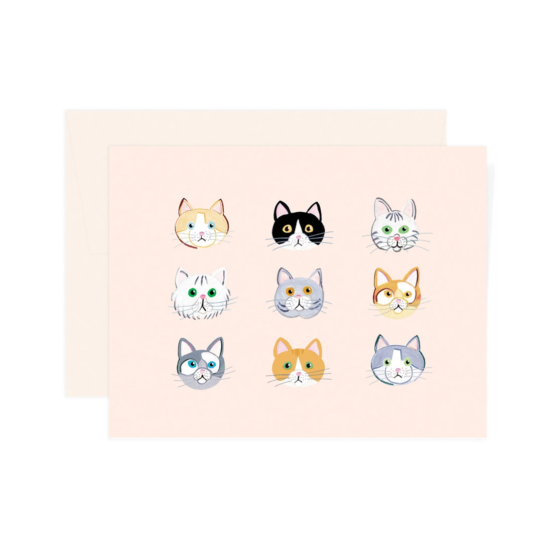 Carte de souhaits - Les chats