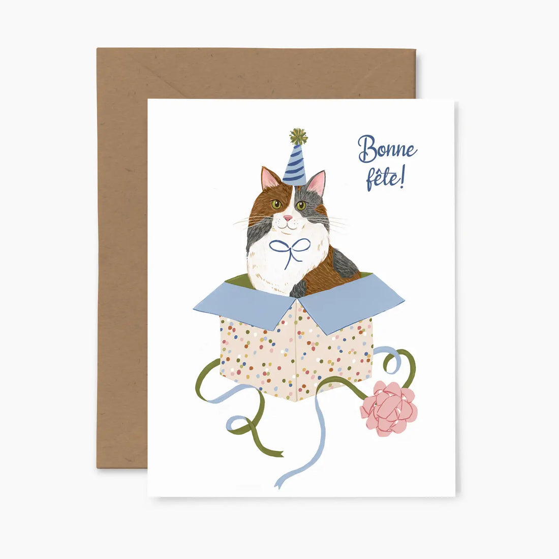 Carte de souhaits - Chat