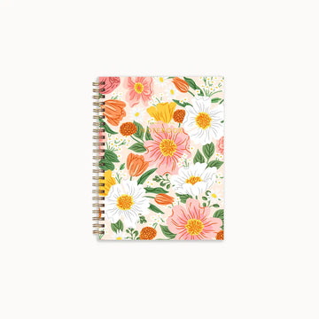 Cahier à spirale - Pivoine