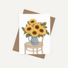 Carte de souhaits - Tournesols