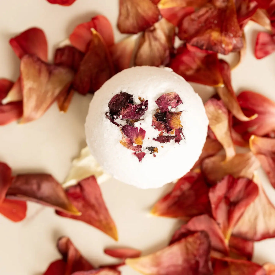 Bombe de bain - Rose & Ylang Ylang