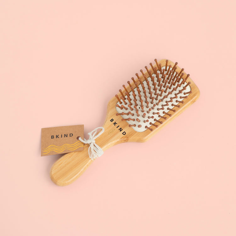 Brosse à cheveux en bambou - Petite