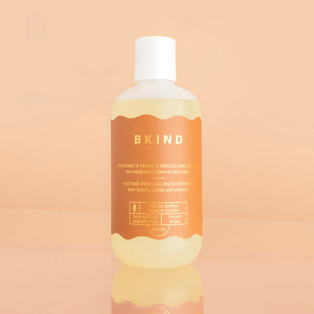 Dissolvant à vernis à ongles sans acétone