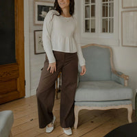 Pantalon à pinces
