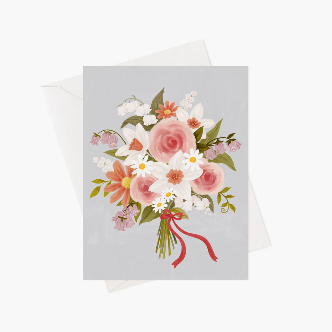Carte de souhaits - Bouquet champêtre