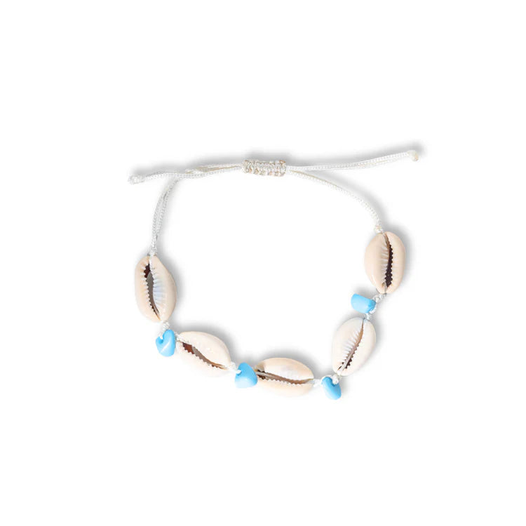 Bracelet - Cowrie Blue