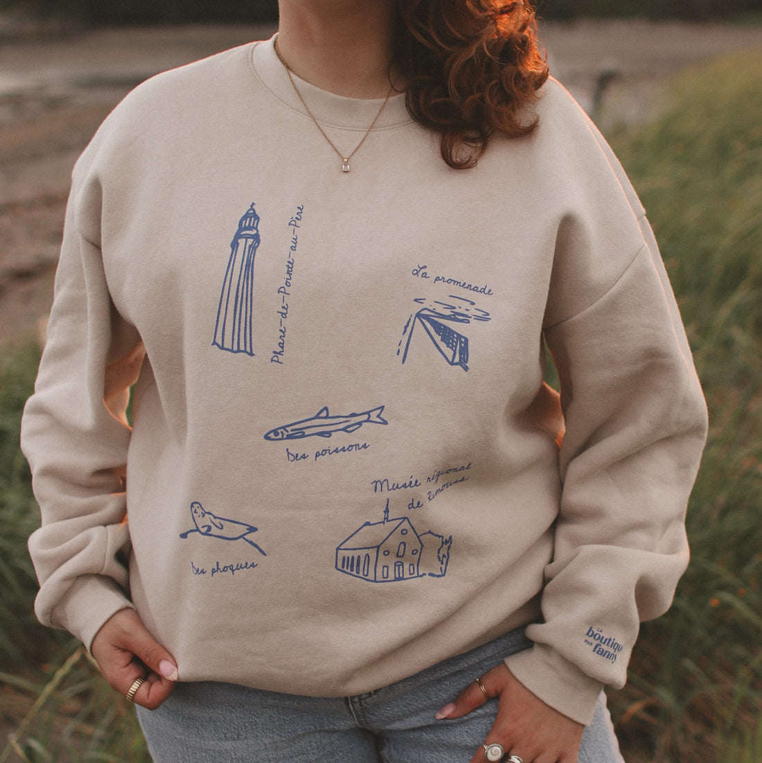 Crewneck - Les vacances à Rimouski