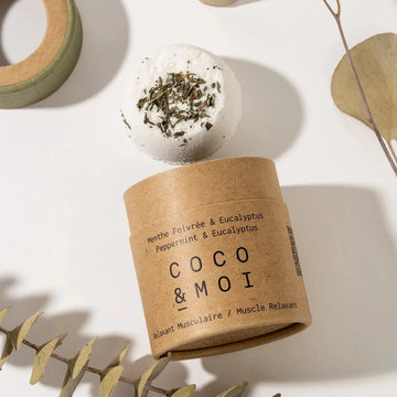 Bombe de bain - Menthe Poivrée & Eucalyptus