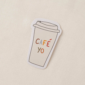 Autocollant - Café Yo