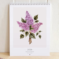 Calendrier 2026 - Douceur florale