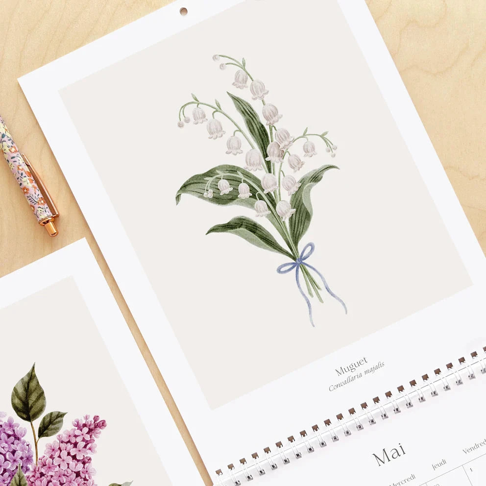 Calendrier 2026 - Douceur florale
