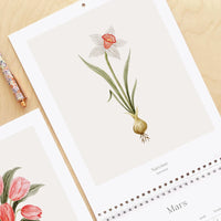 Calendrier 2026 - Douceur florale