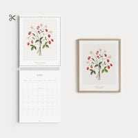 Calendrier 2026 - Douceur florale