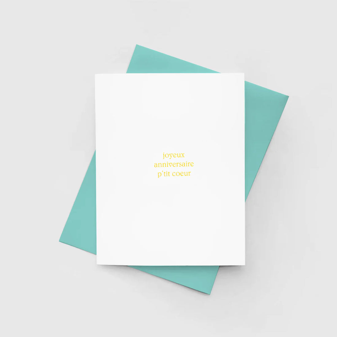 Carte de souhaits - P'tit coeur