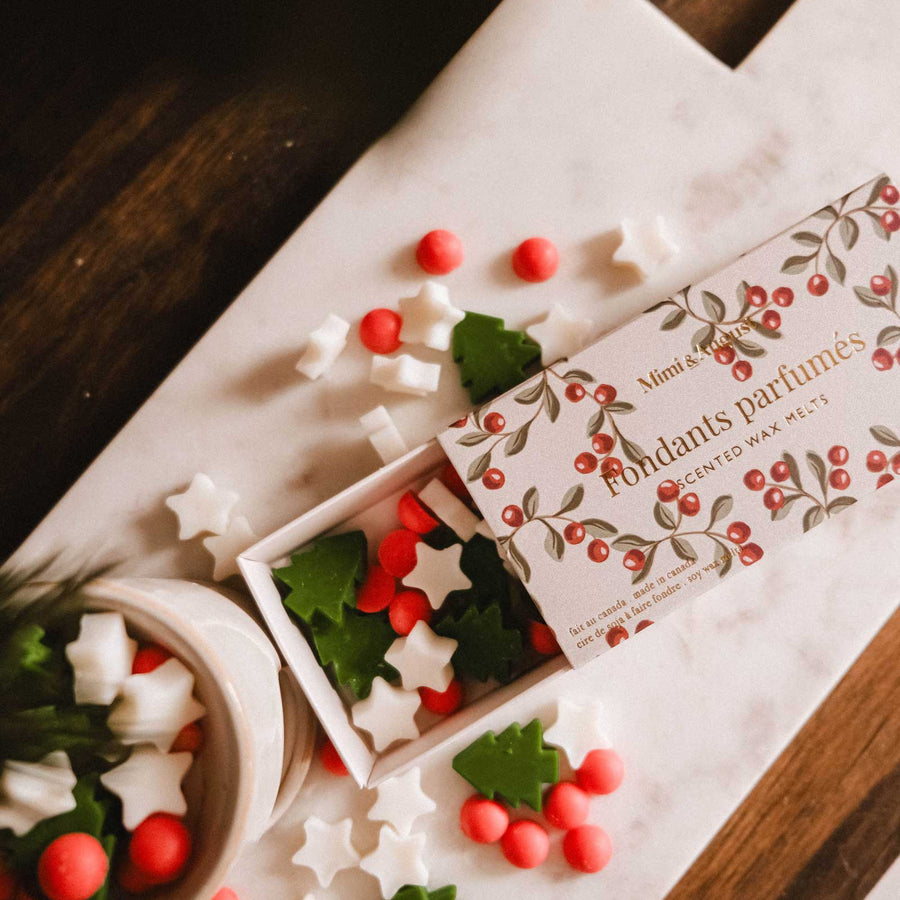 Fondants parfumés de Noël - Canneberge épicée