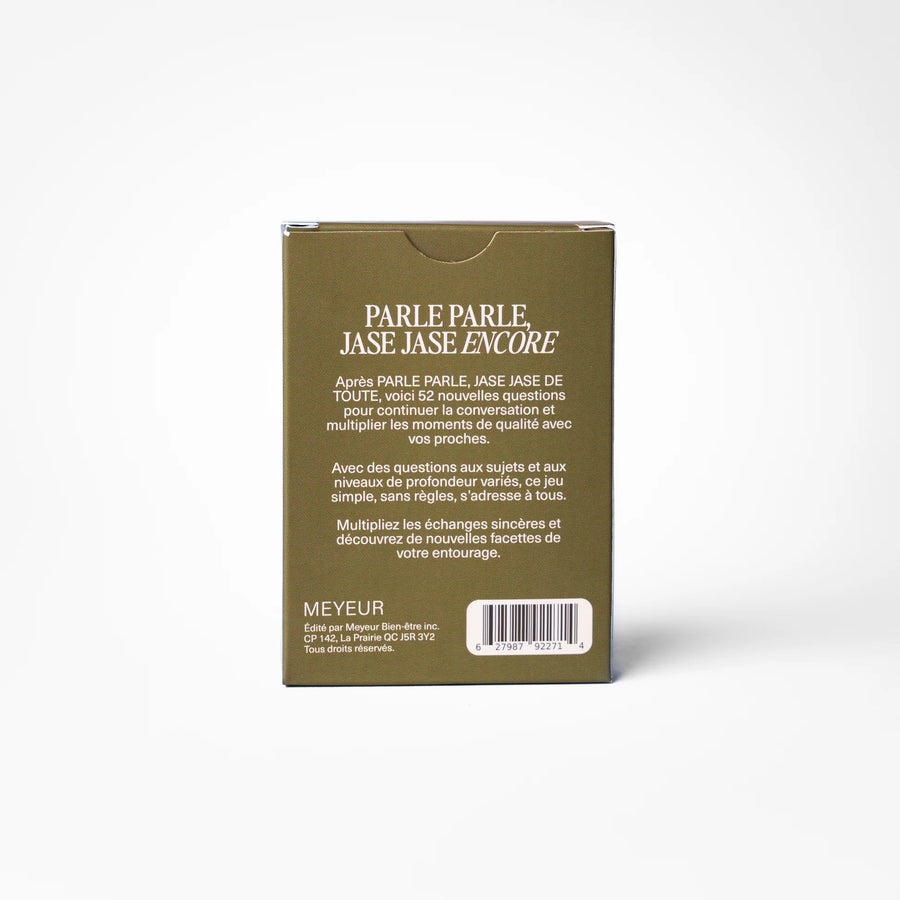 Parle parle, jase jase - Encore