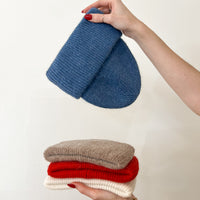Bonnet en laine Angora