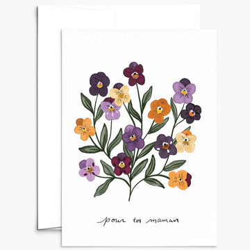Carte de souhaits - Pour toi maman