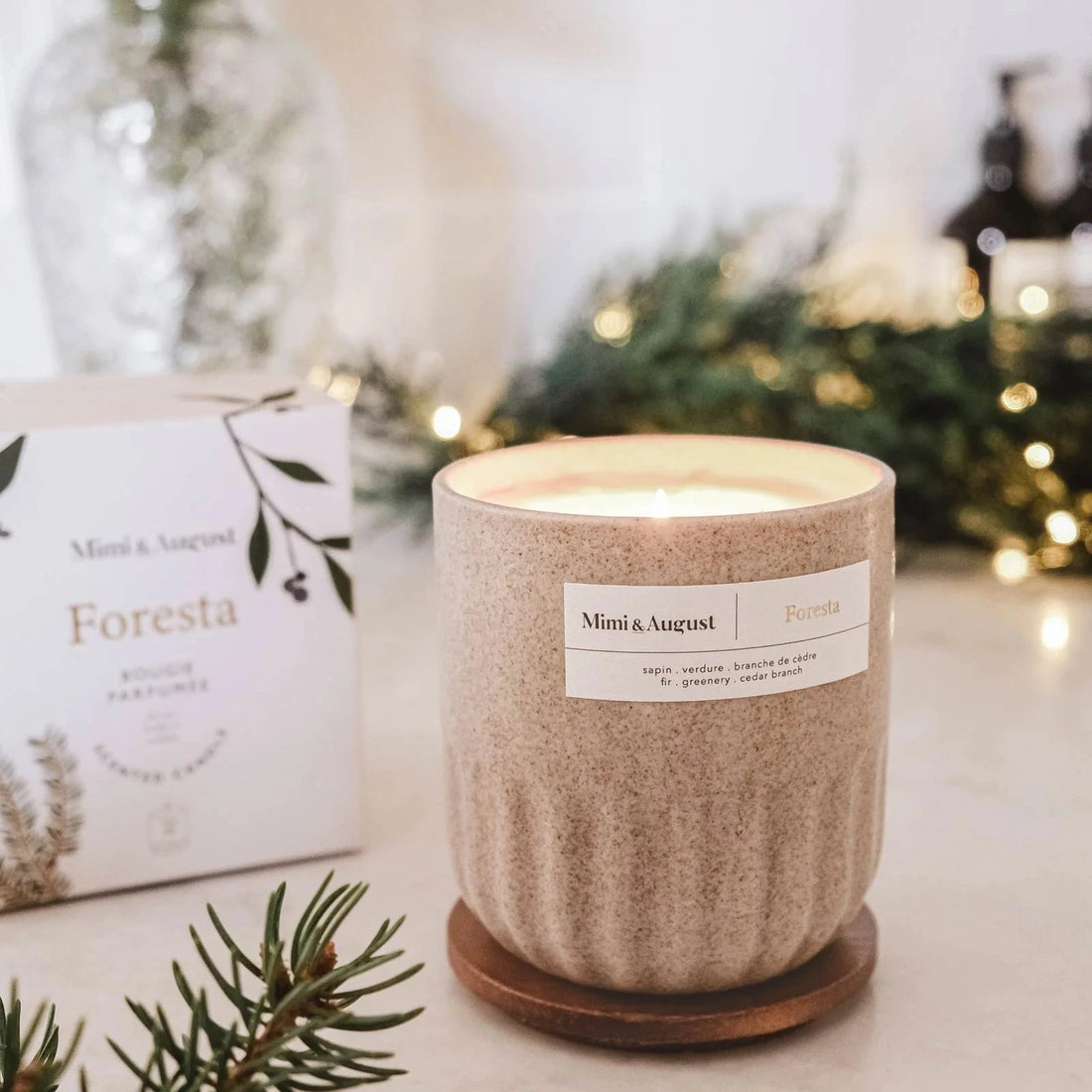 Bougie réutilisable - Foresta