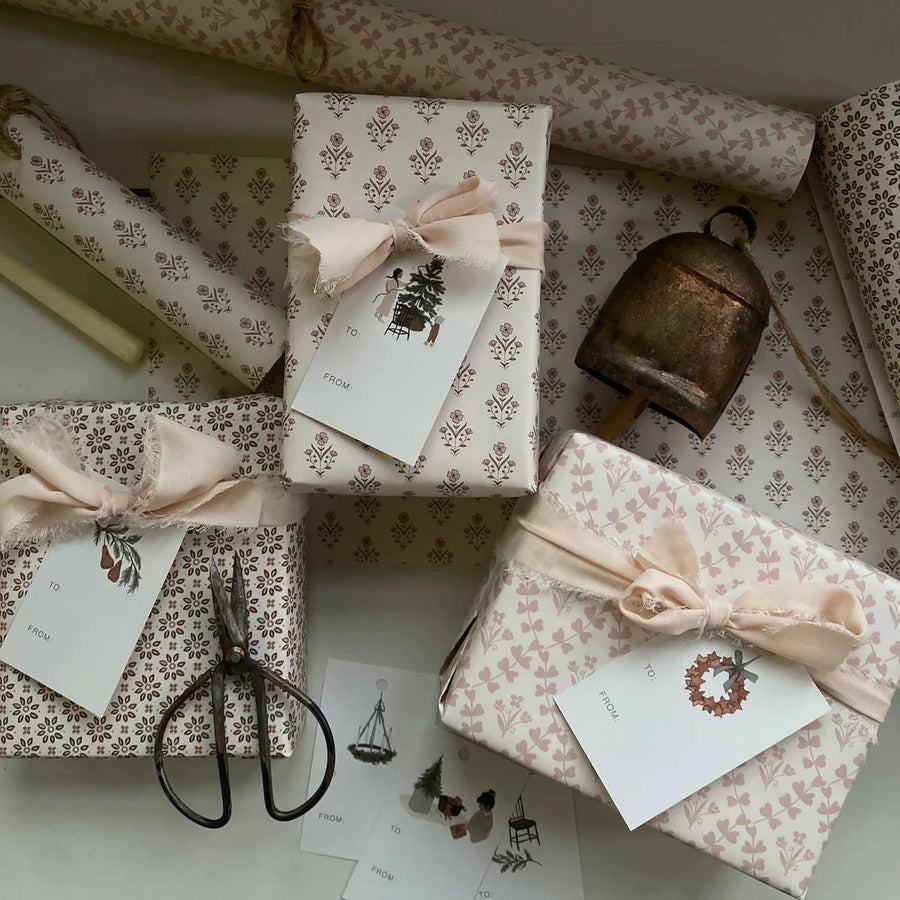 Étiquettes cadeaux de Noël