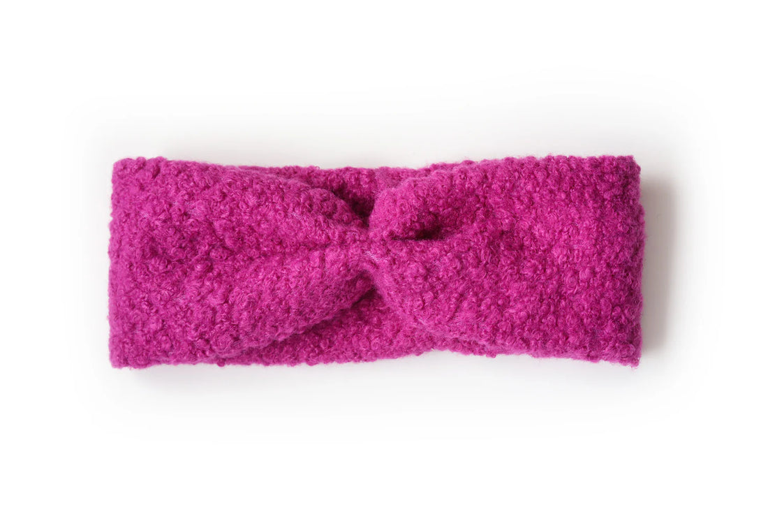 Bandeau en molletonné bouclé