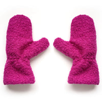 Mitaines en molletonné bouclé