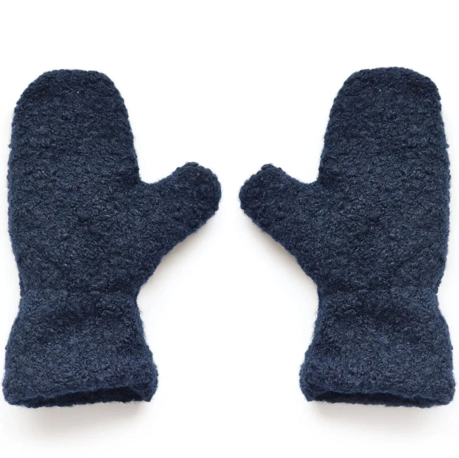 Mitaines en molletonné bouclé