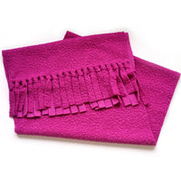 Foulard en molletonné bouclé