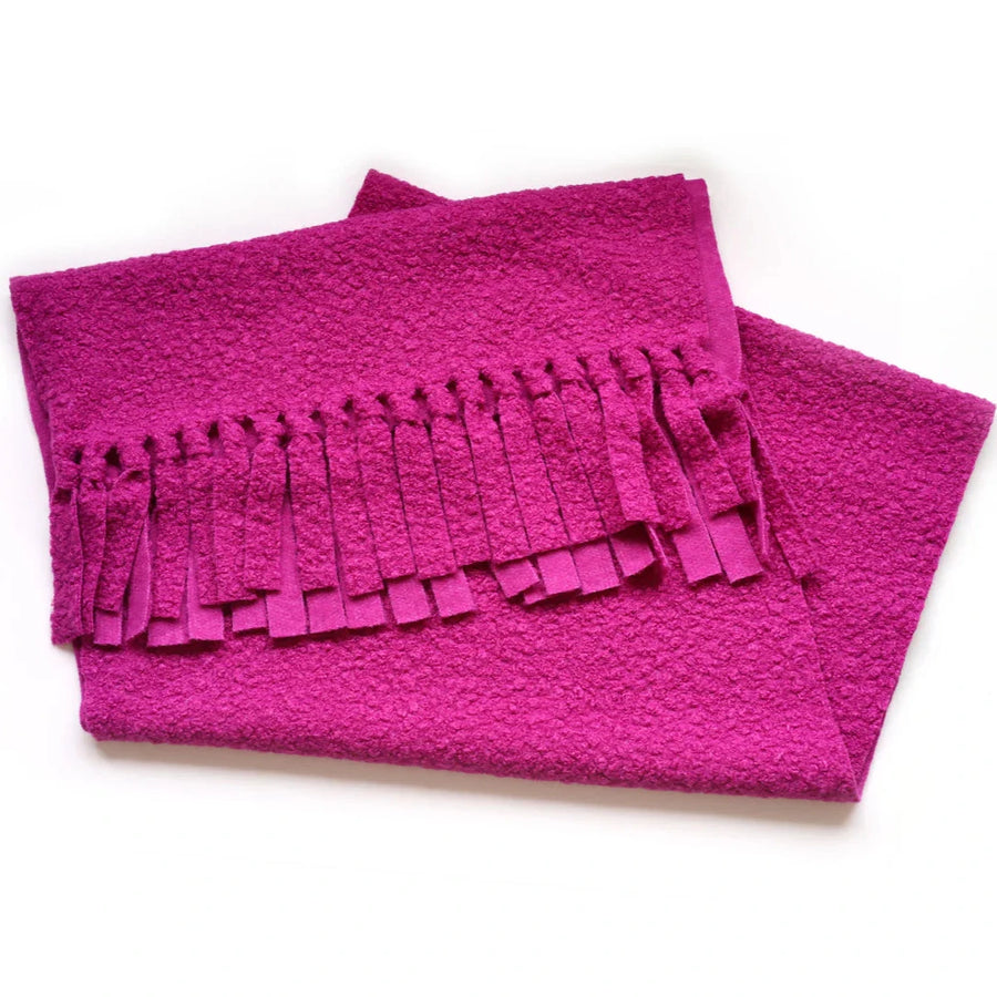 Foulard en molletonné bouclé