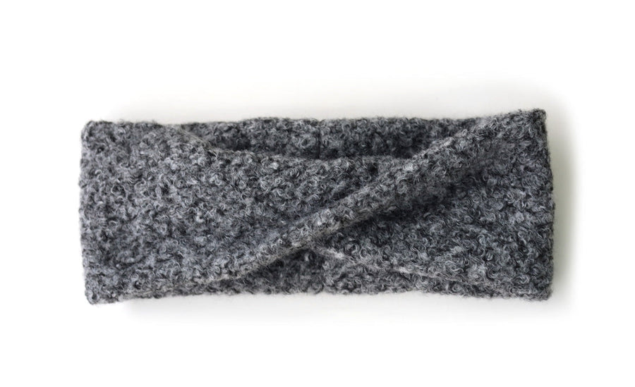 Bandeau en molleton - Gris