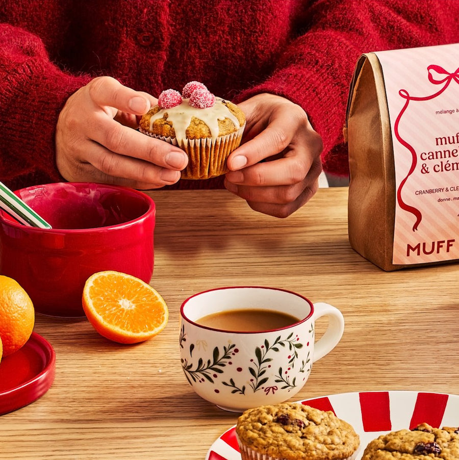 Mélange à muffins - Canneberges et clémentines