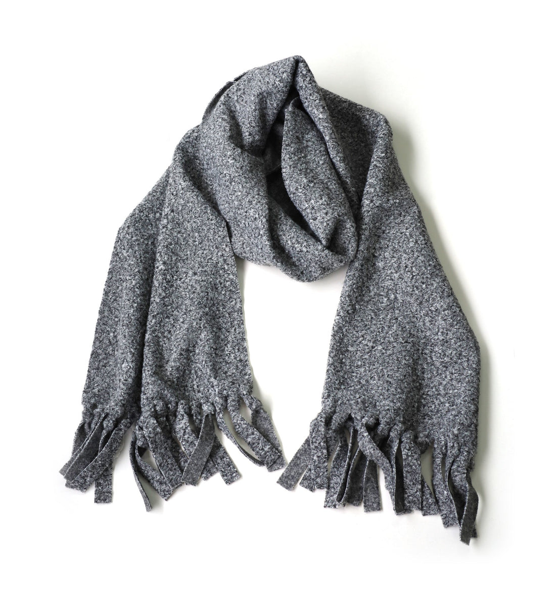 Foulard en molleton - Gris