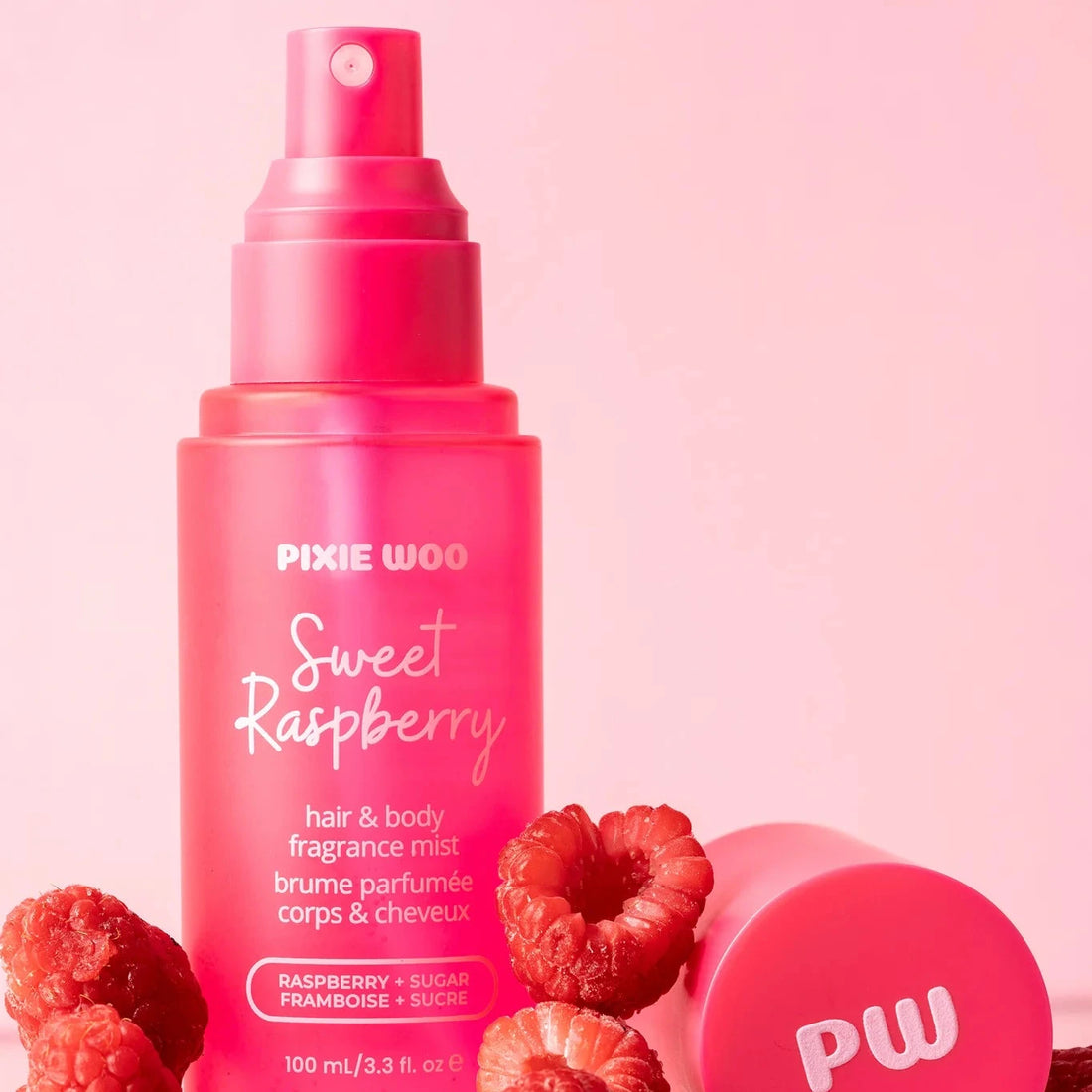 Brume parfumée corps & cheveux - Douce framboise