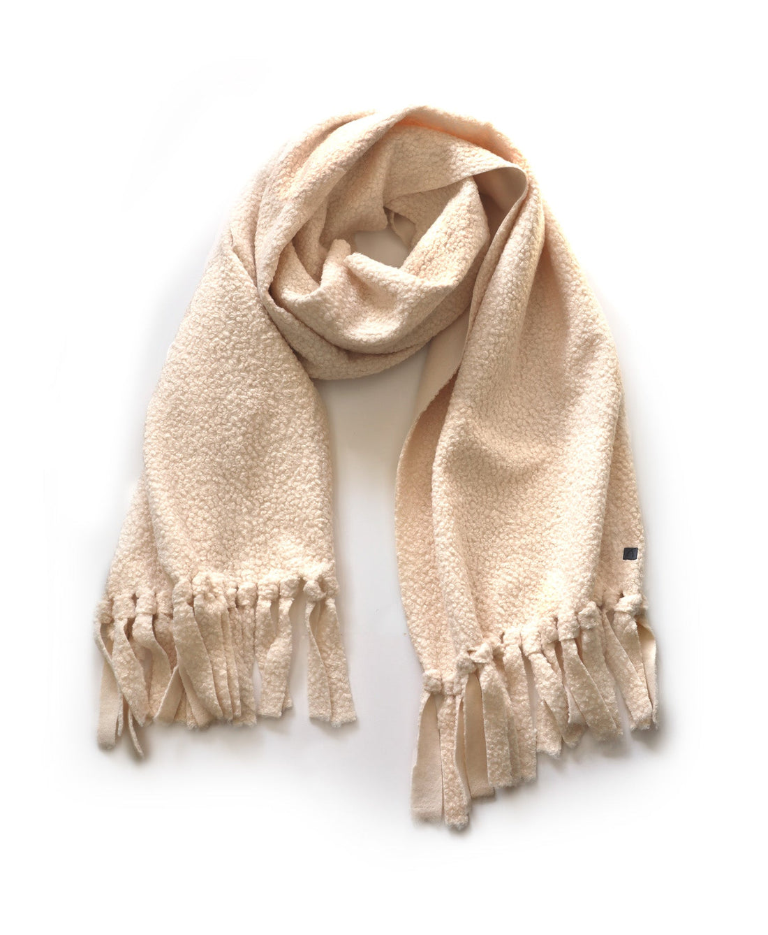 Foulard en molleton - Crème