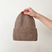 Bonnet en laine Angora