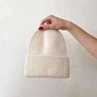 Bonnet en laine Angora