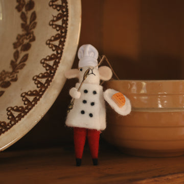 Ornement en feutre - Ratatouille