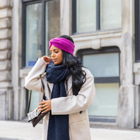 Bandeau en molletonné bouclé