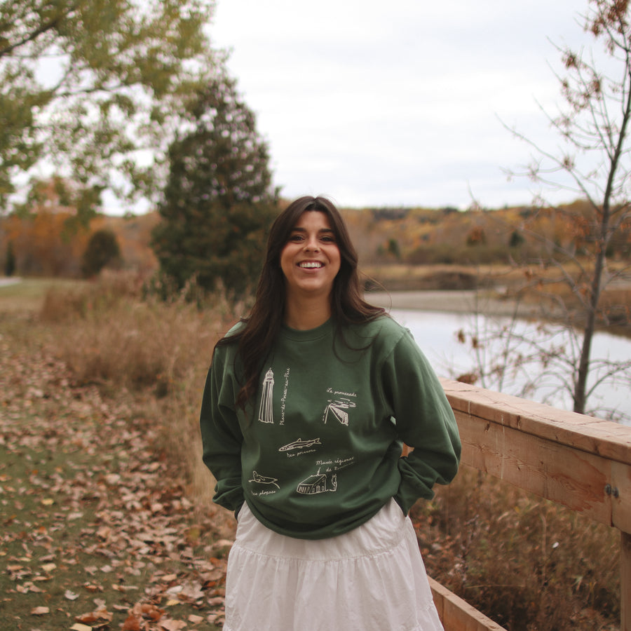 Crewneck Léger Rimouski - Boréal
