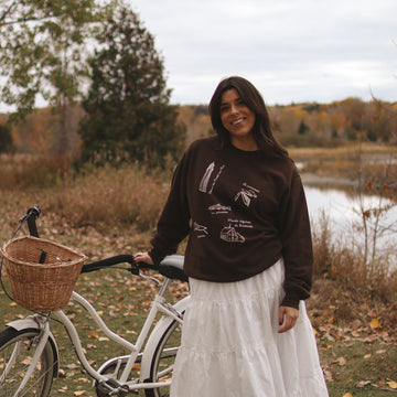 Crewneck Léger Rimouski - Sépia