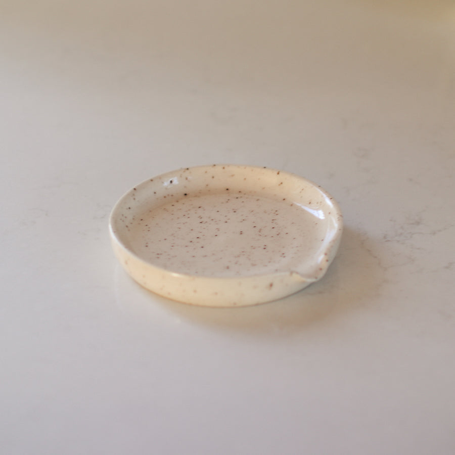 Repose-cuillère en céramique